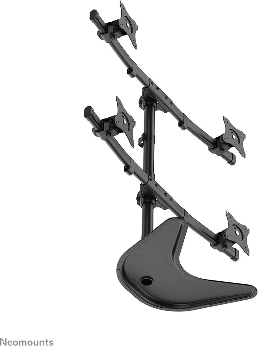 Neomounts NM-D335D4BLACK Monitorarm - 27" - Zwart