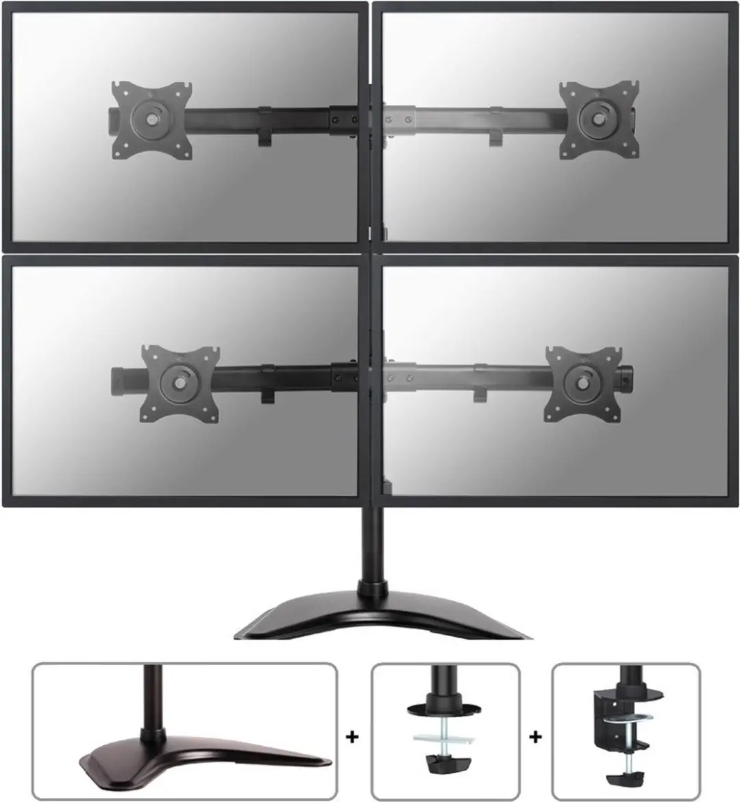 Neomounts NM-D335D4BLACK Monitorarm