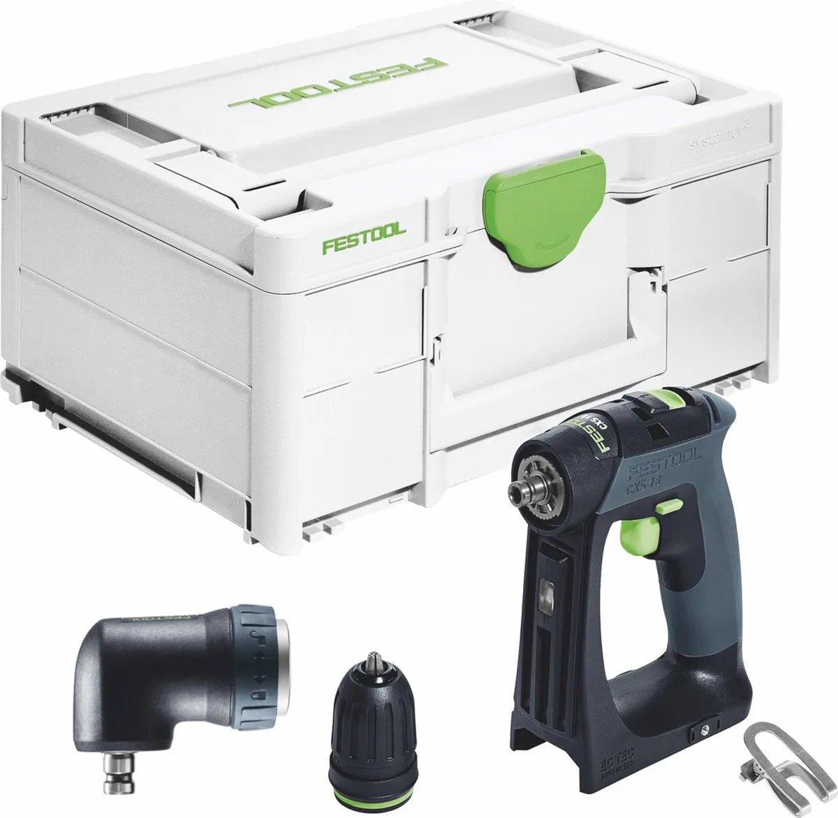 Festool CXS 18-Basic 18V Accuboormachine - 40Nm - 13 standen - afbeelding 2 van 5