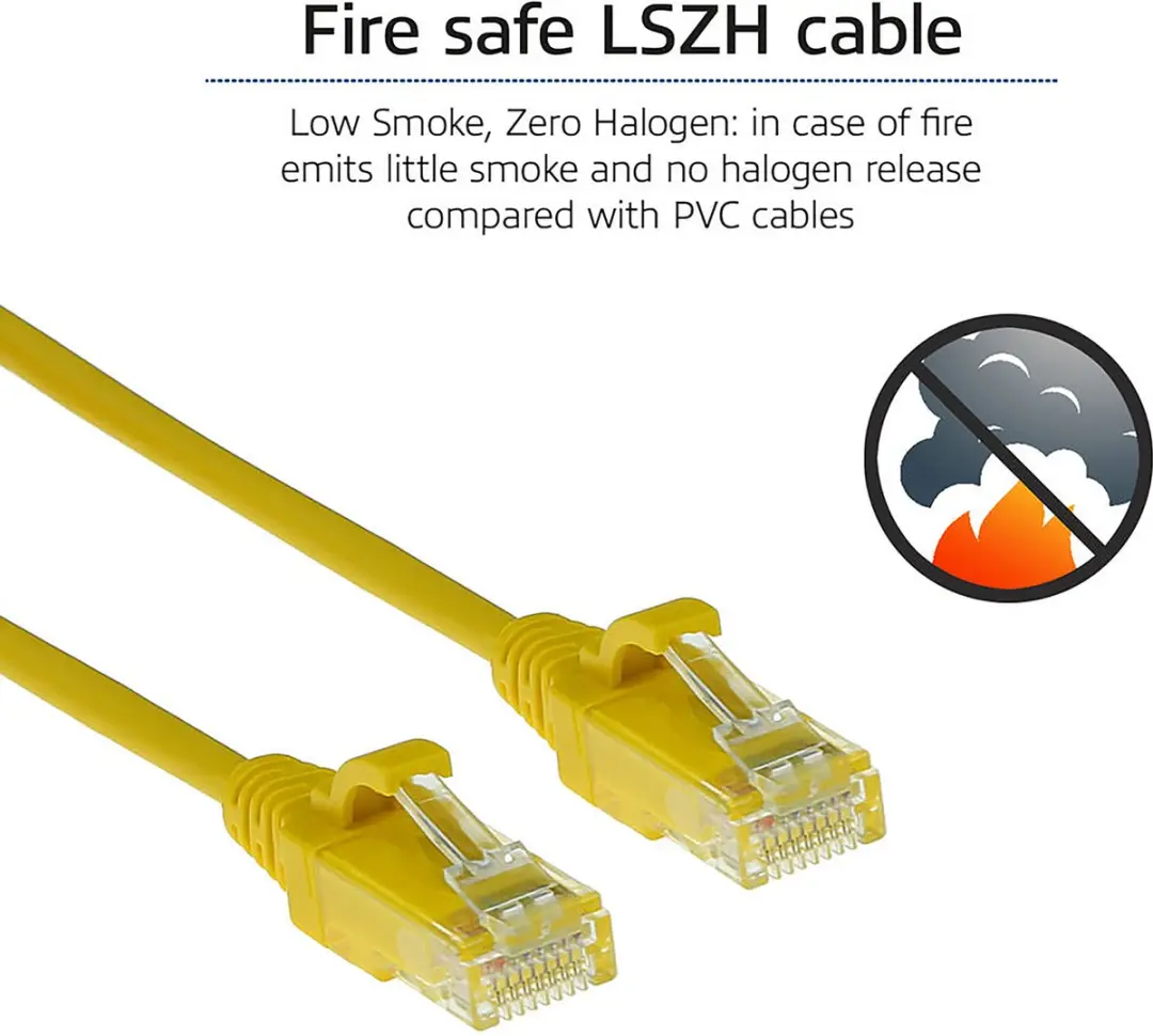 ACT Gele LSZH CAT6 Patchkabel 3m - DC9803