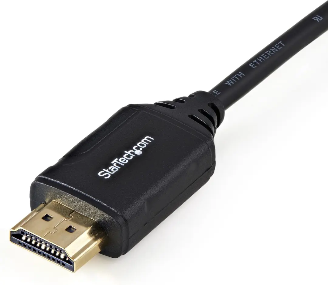 HDMI Cable Startech HDMM50CMP Black 0,5 m