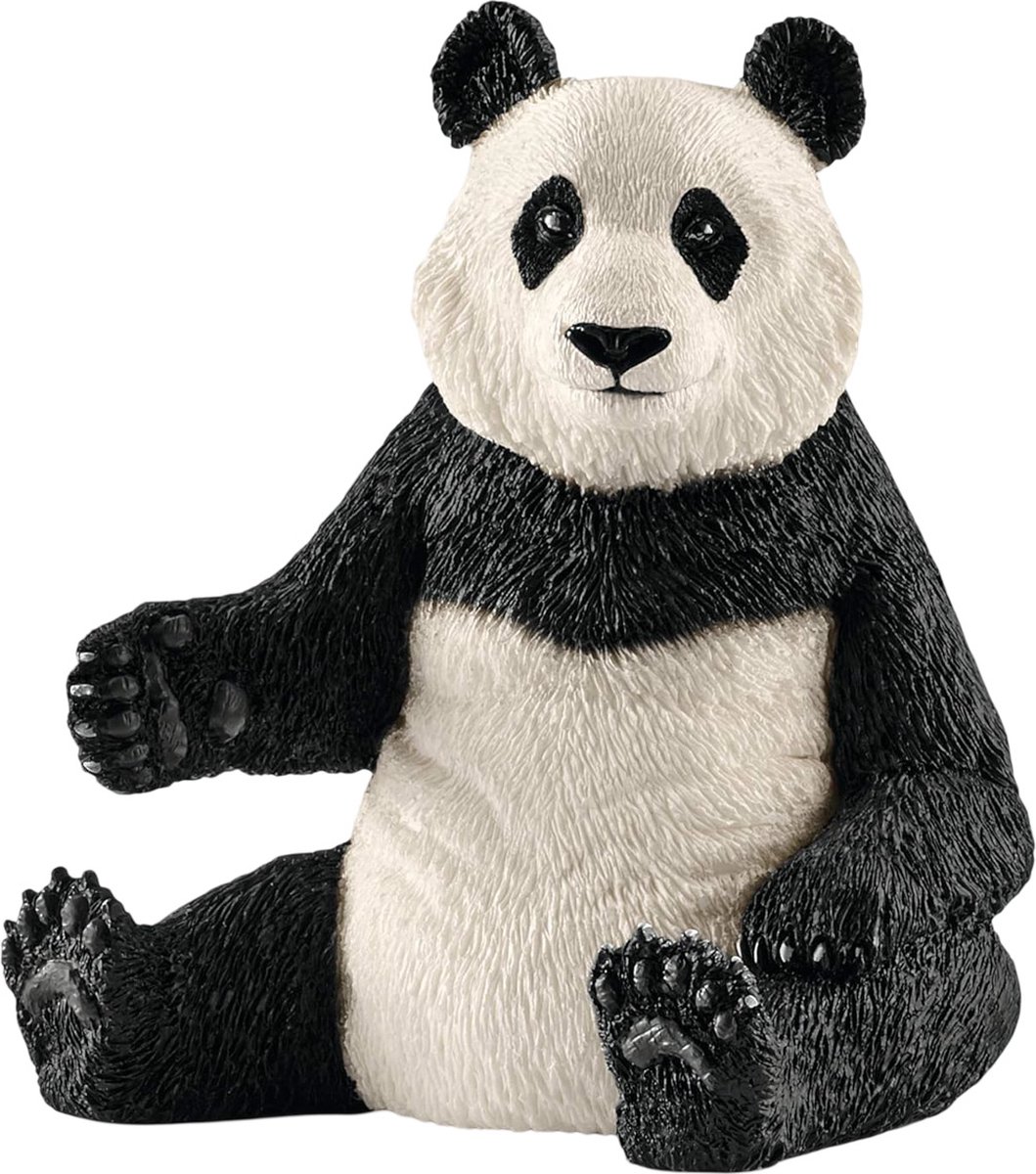 Schleich Wild Life reuze pandabeer speelgoedfiguur 7 cm multicolor.