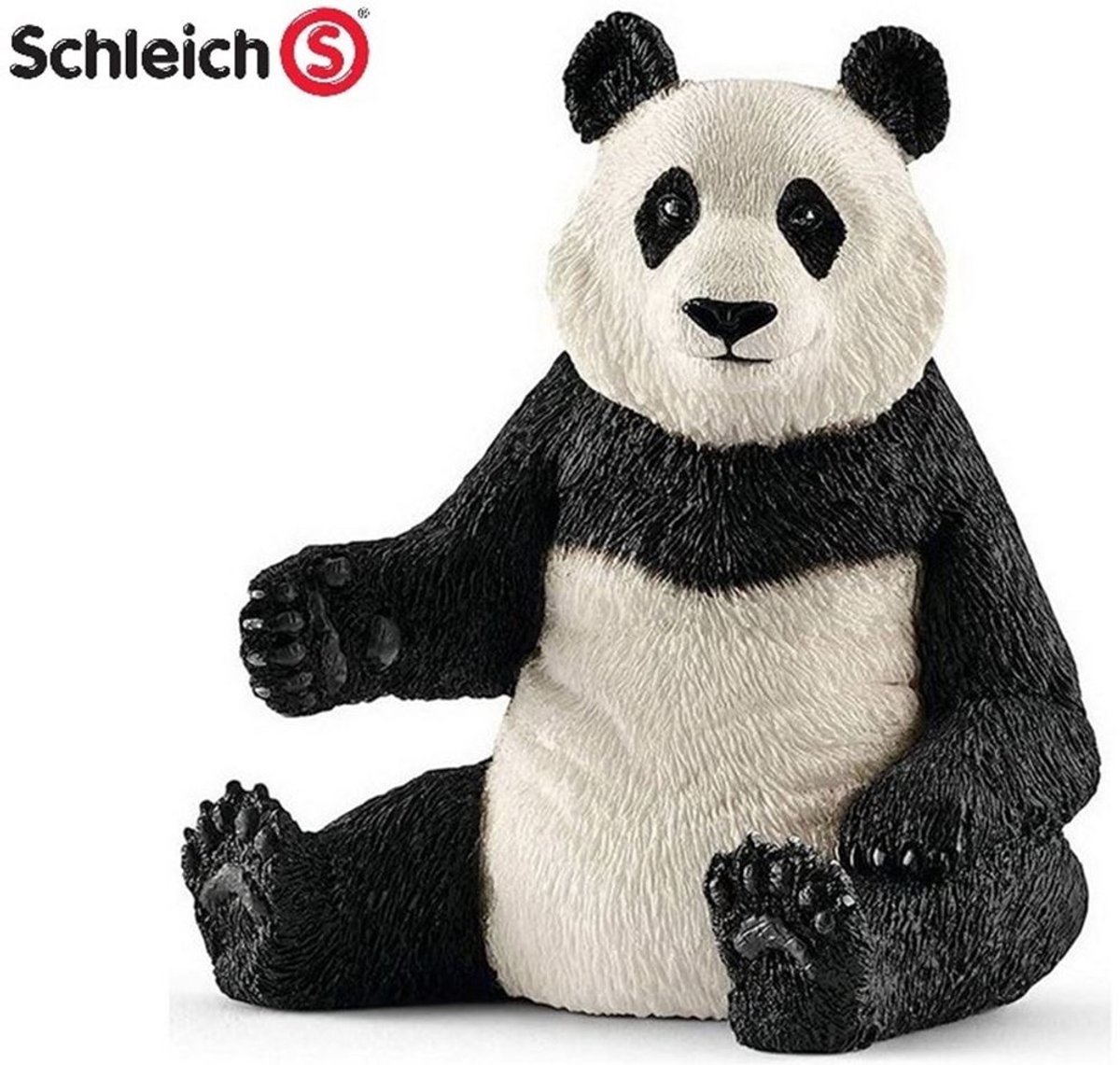 Schleich Wild Life reuze pandabeer speelgoedfiguur 7 cm multicolor.