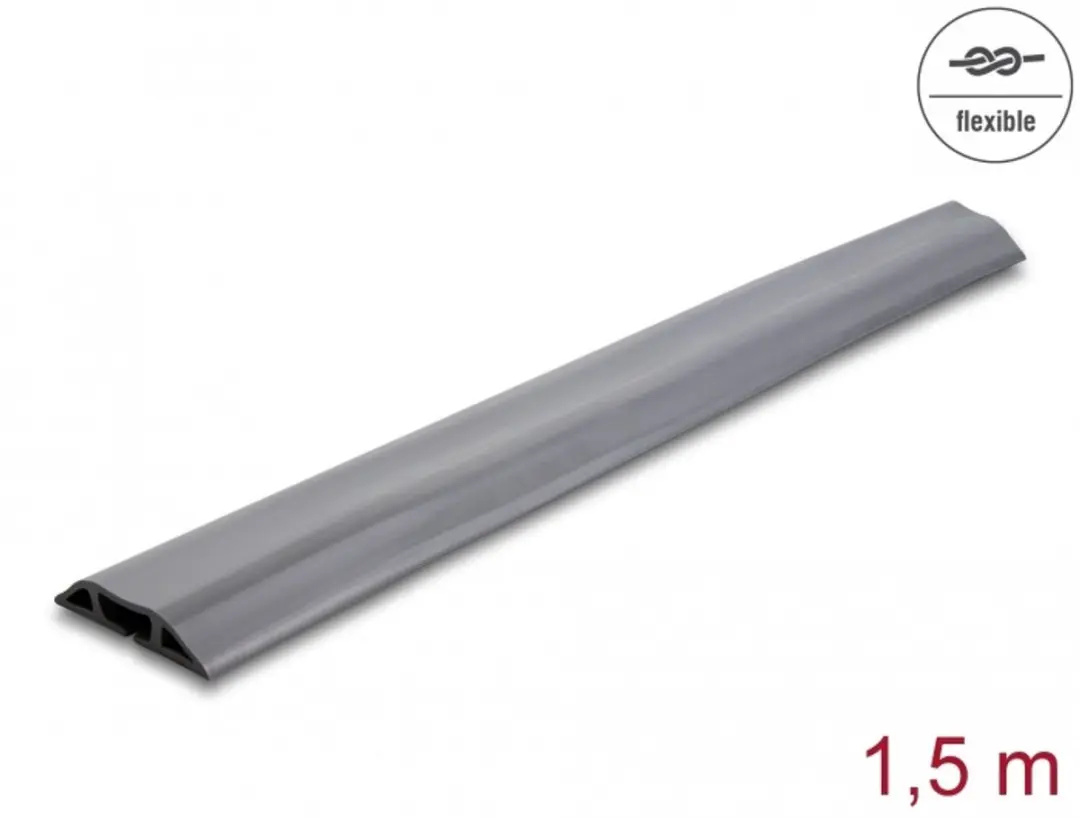 Delock PVC Kabelgoot Flexibel 70x13mm