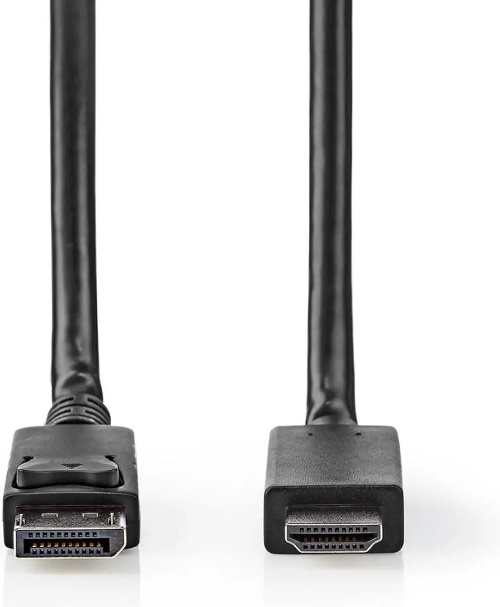 Nedis DisplayPort-HDMI Kabel 4K60Hz 2m - Zwart - afbeelding 6 van 6