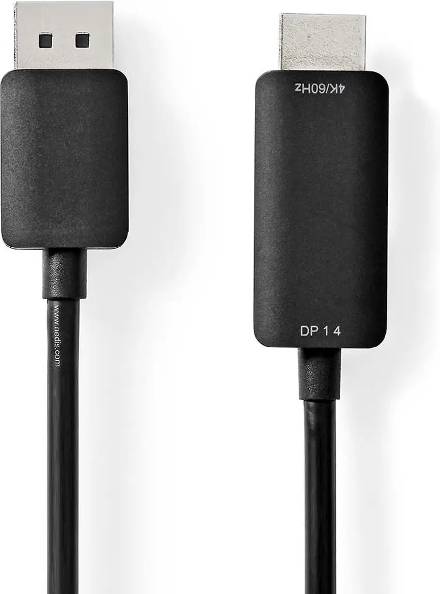Nedis DisplayPort-HDMI Kabel 4K60Hz 2m