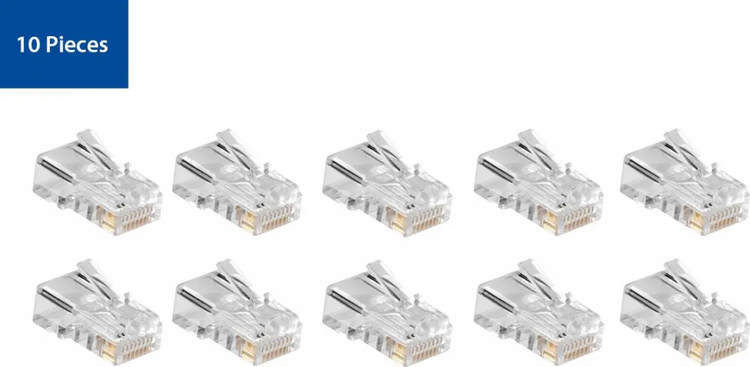 ACT Modulaire CAT5E RJ-45 Connector AC4110 - 10 Stuks