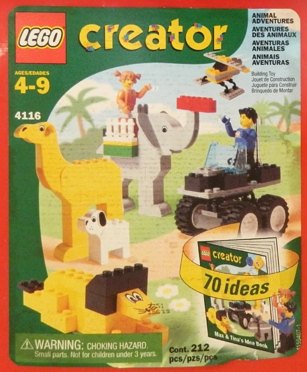 LEGO Animal Adventures Bucket 4116