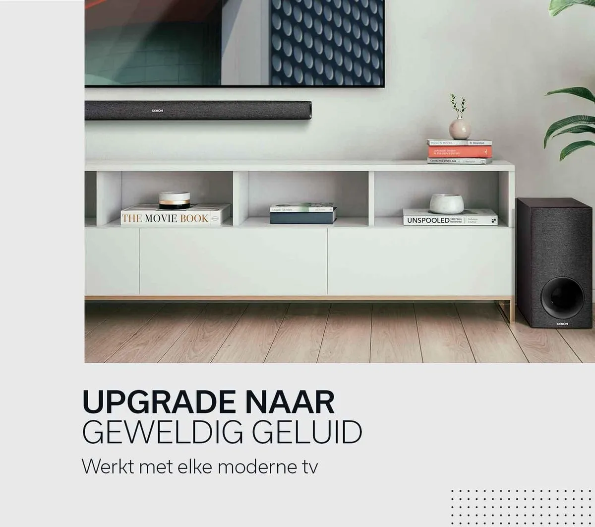 Denon DHT-S416 Soundbar - Chromecast, Draadloze Subwoofer - Zwart - afbeelding 6 van 6