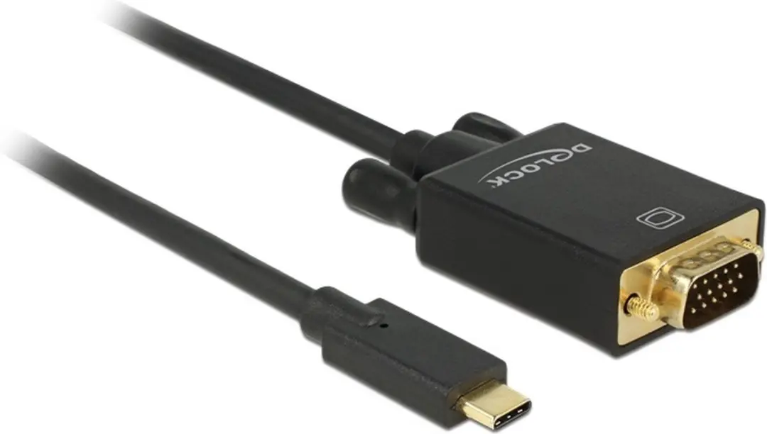 Delock USB-C naar VGA Kabel DP Alt Mode 1920x1200