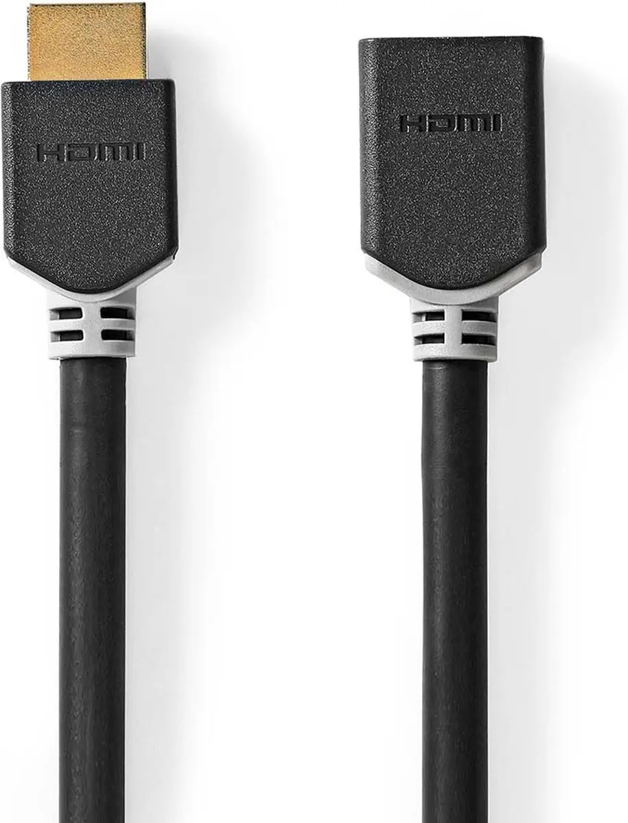 Nedis HDMI-Kabel CVBW35090AT10 8K@60Hz - 1m - Antraciet