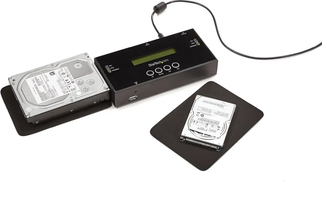Startech SATSASDUPE11 Hardeschijfduplicator - Zwart