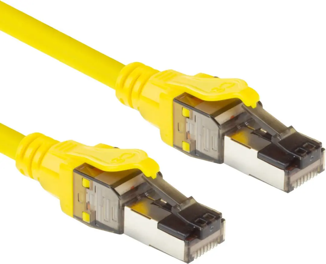 ACT Gele SFTP CAT8 Patchkabel FB8001