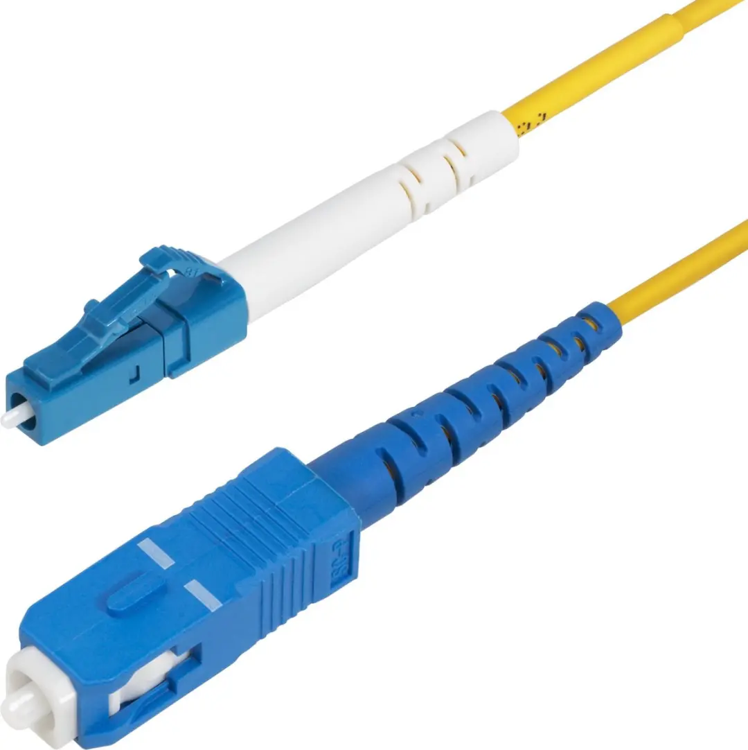 Startech SPSMLCSC-OS2-5M Glasvezelkabel LC-SC 5m