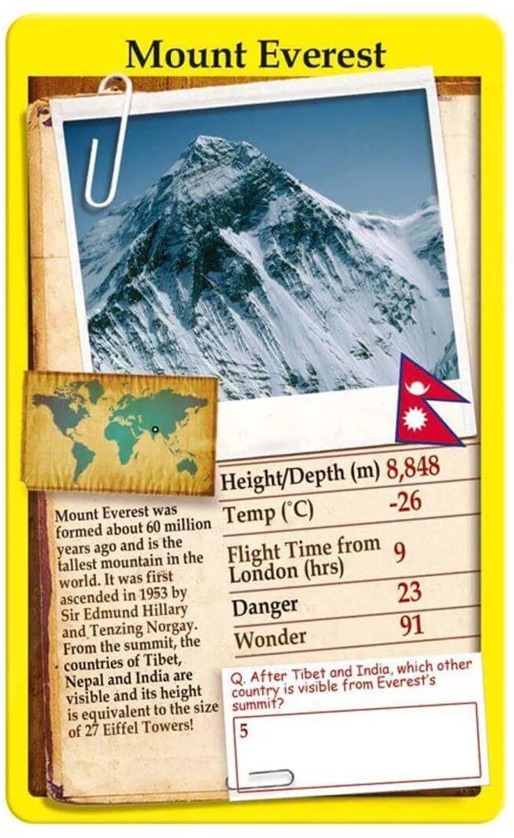 Winning Moves Top Trumps Wonders of the World Kaartspel - 6 Spelers