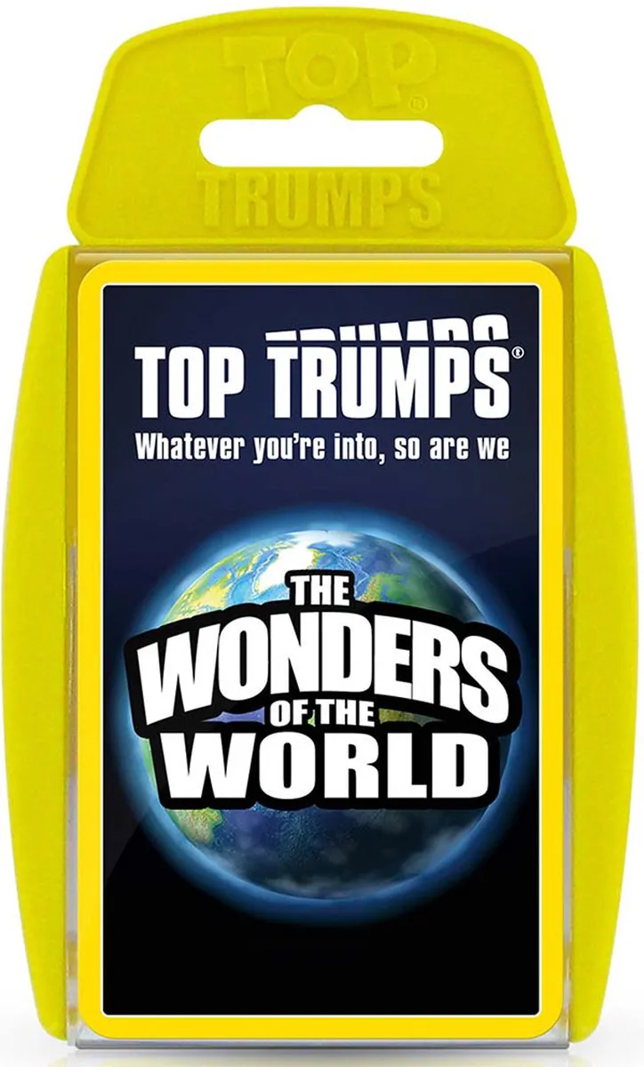 Winning Moves Top Trumps Wonders of the World Kaartspel