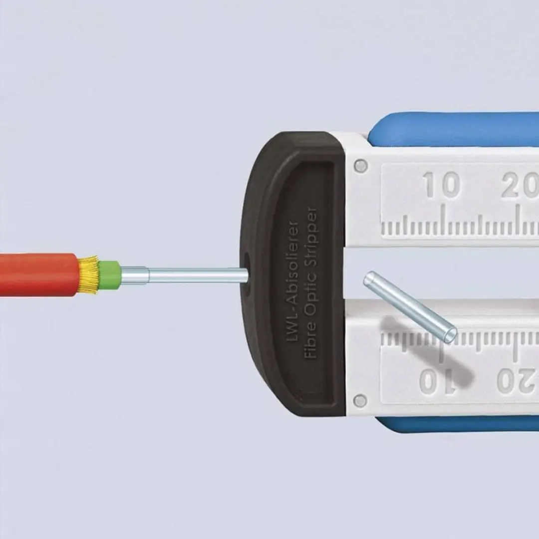 Knipex 12 85 110 SB Glasvezelkabel Afstripgereedschap - Ronde kabel