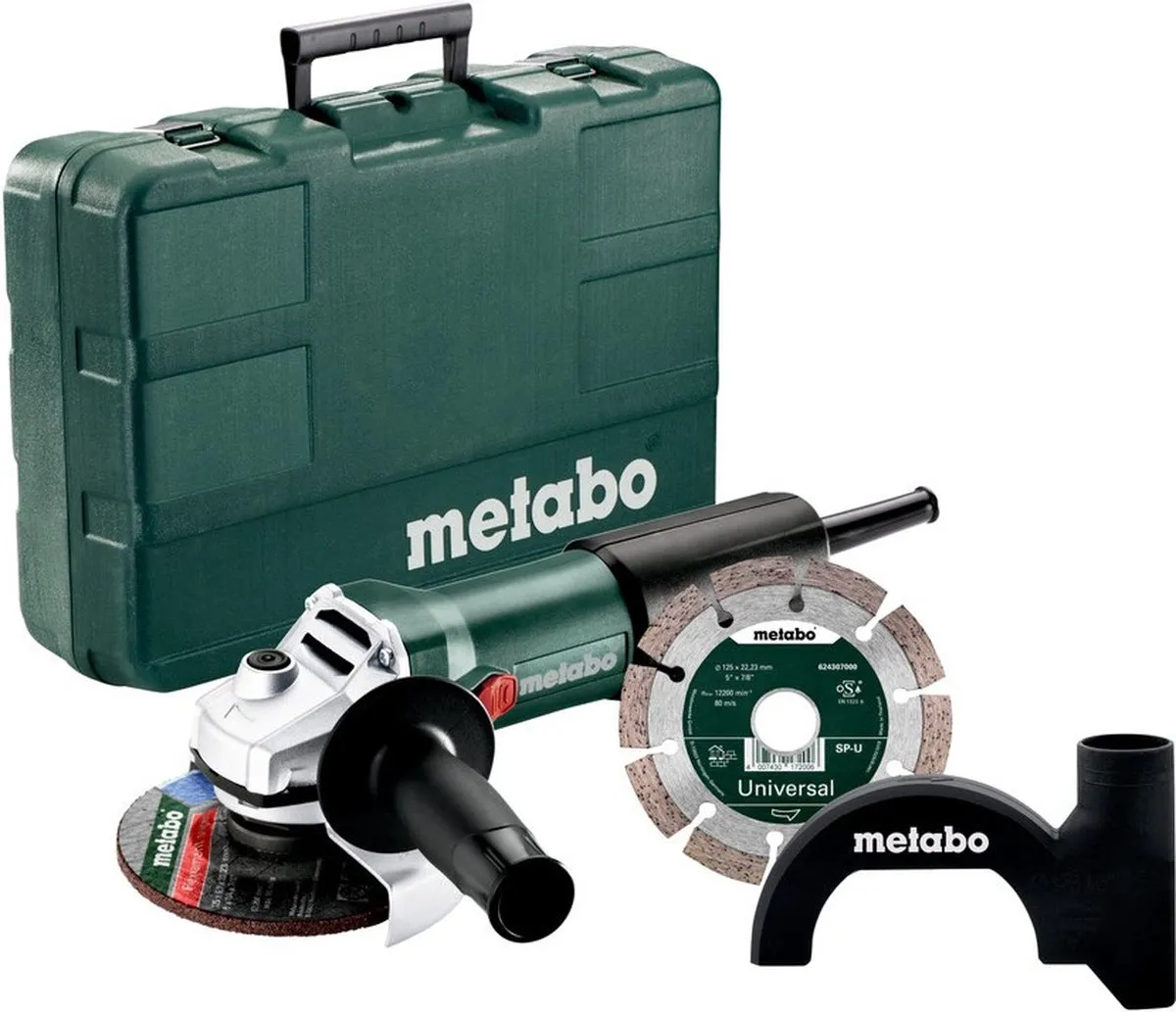 Metabo WEV 850-125 Haakse Slijper 850W