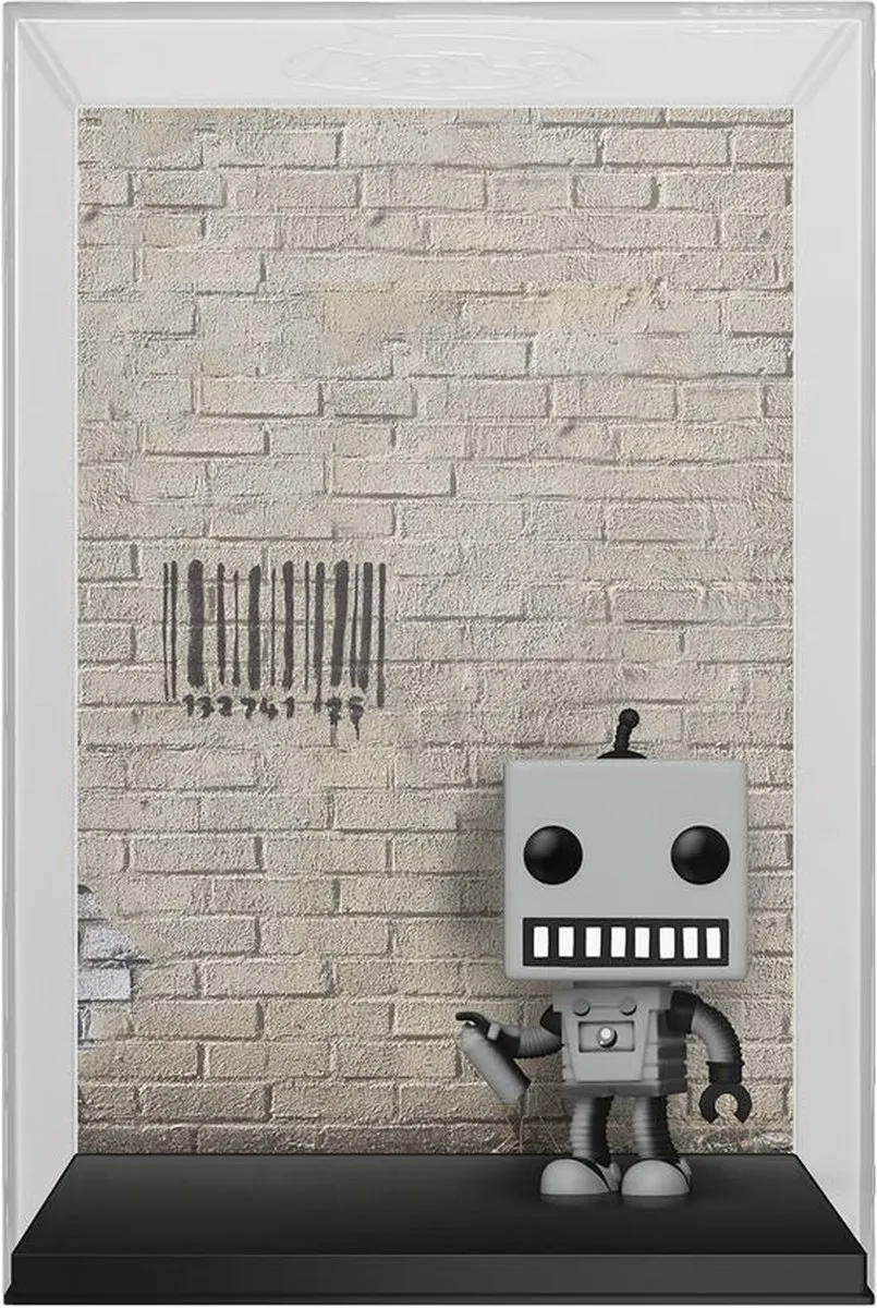 Funko POP! Art Cover Tagging Robot Verzamelfiguur