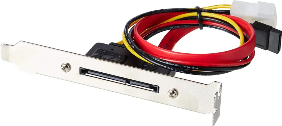 Delock Slot Bracket met 1x SATA 22-pins - 1 Stuk