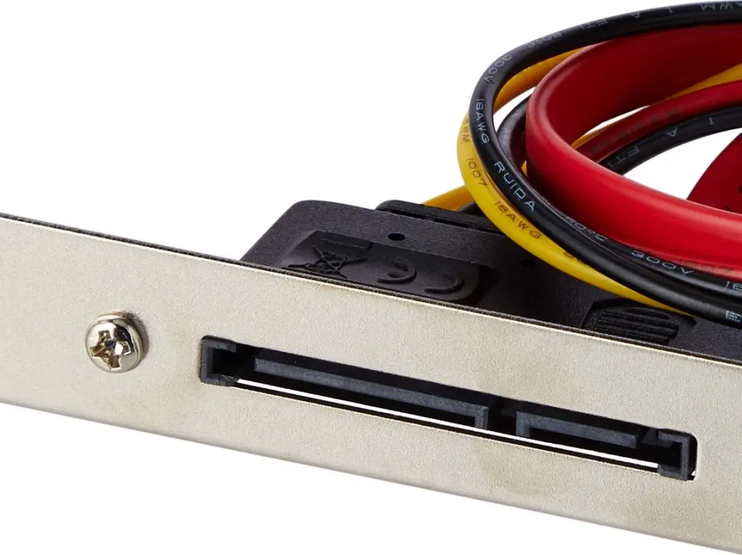 Delock Slot Bracket met 1x SATA 22-pins - 1 Stuk