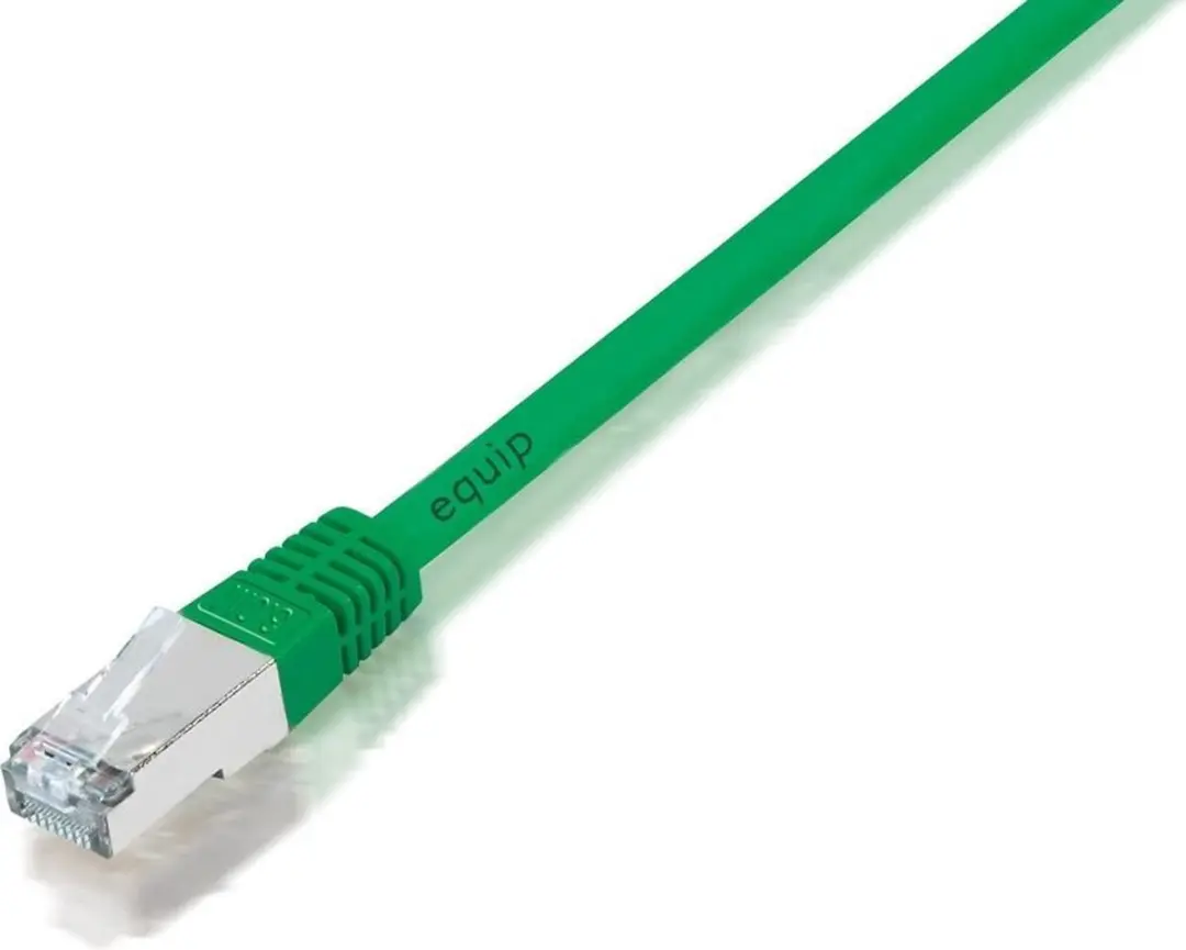 Equip F/UTP C5e Patchcable 1,0m green