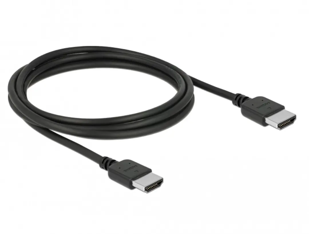 Delock HDMI Kabel 4K 60Hz 1.5m - Zwart