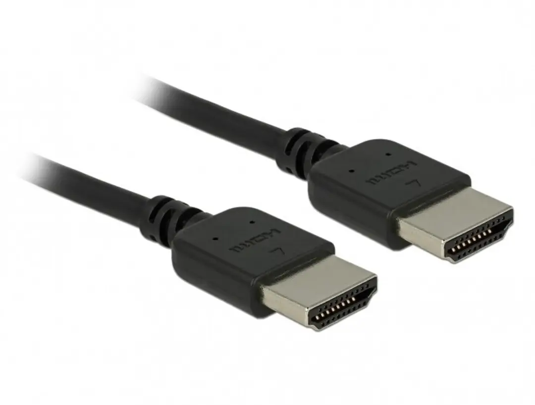Delock HDMI Kabel 4K 60Hz 1.5m - Zwart