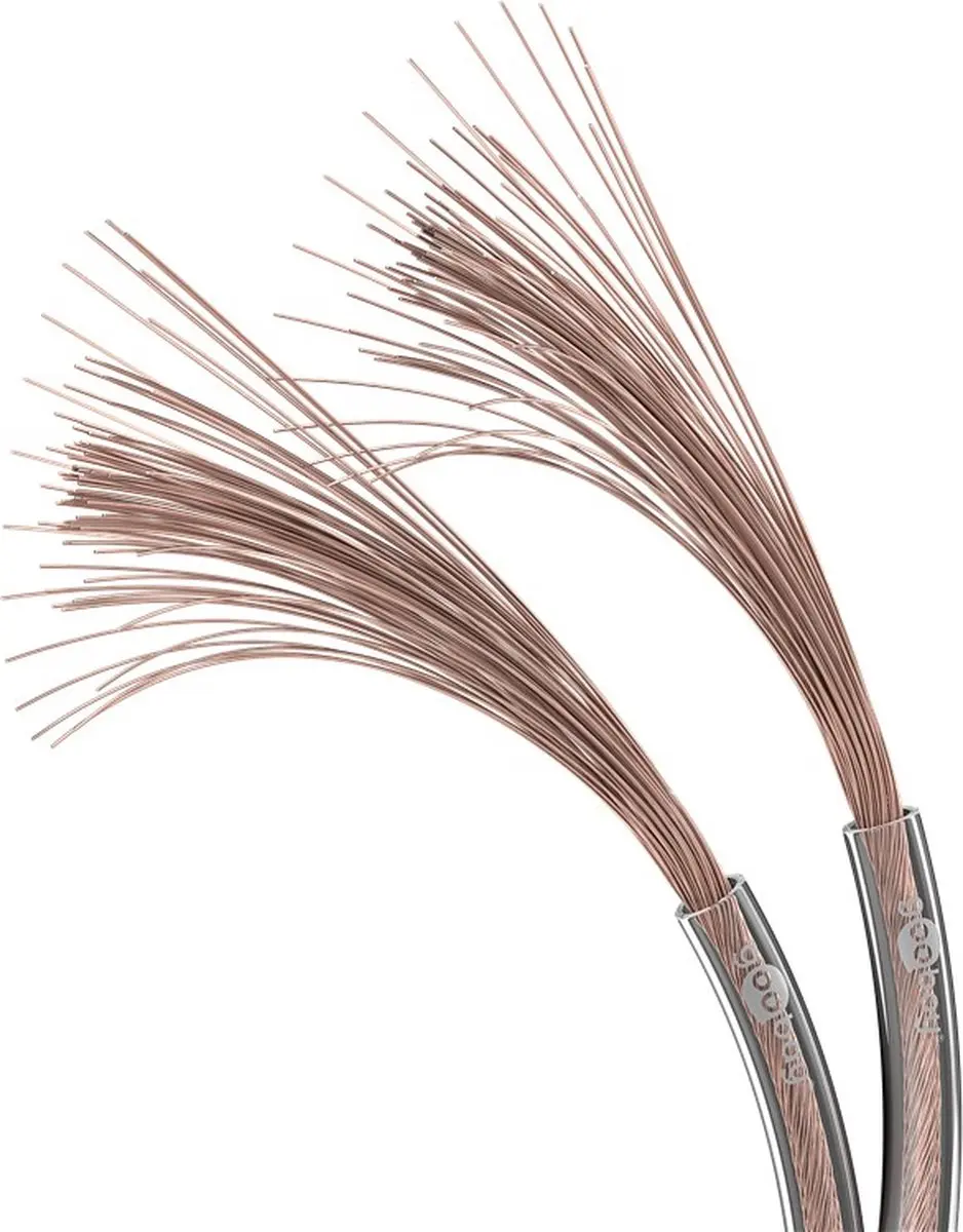 Goobay Luidsprekerkabel Transparant CCA