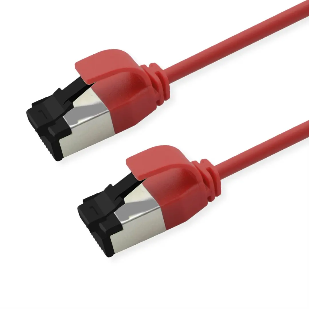 Roline ROLINE S/FTP Patchkabel Cat.8 Klasse I - Rood 0,5m
