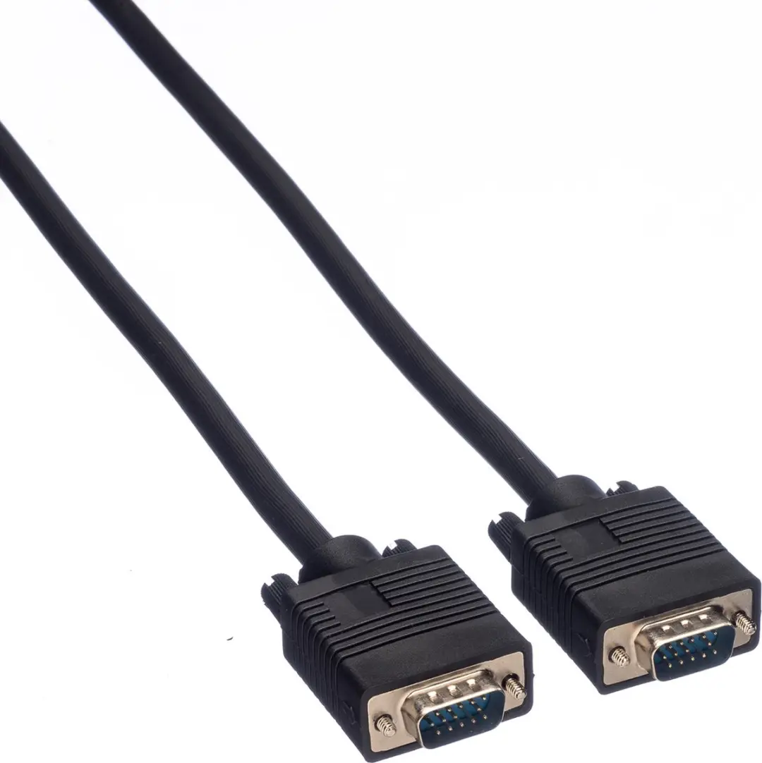 Roline SVGA Kabel HD15 M/M 20m - Ferrietkern
