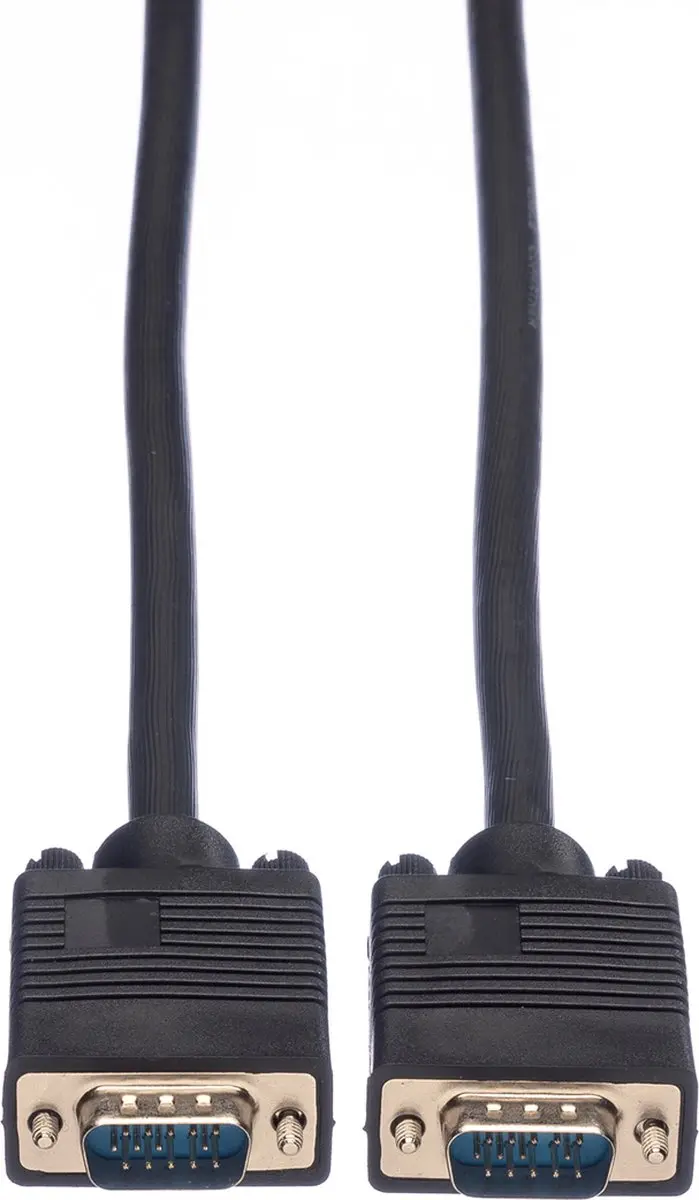 ROLINE SVGA kabel HD15 M/M met ferrietkern, 20 m