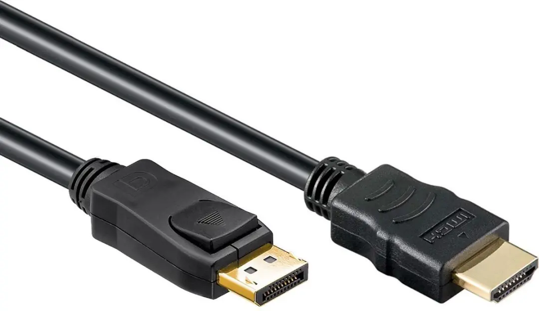 Gembird DisplayPort naar HDMI Kabel 6ft - Zwart - afbeelding 6 van 6