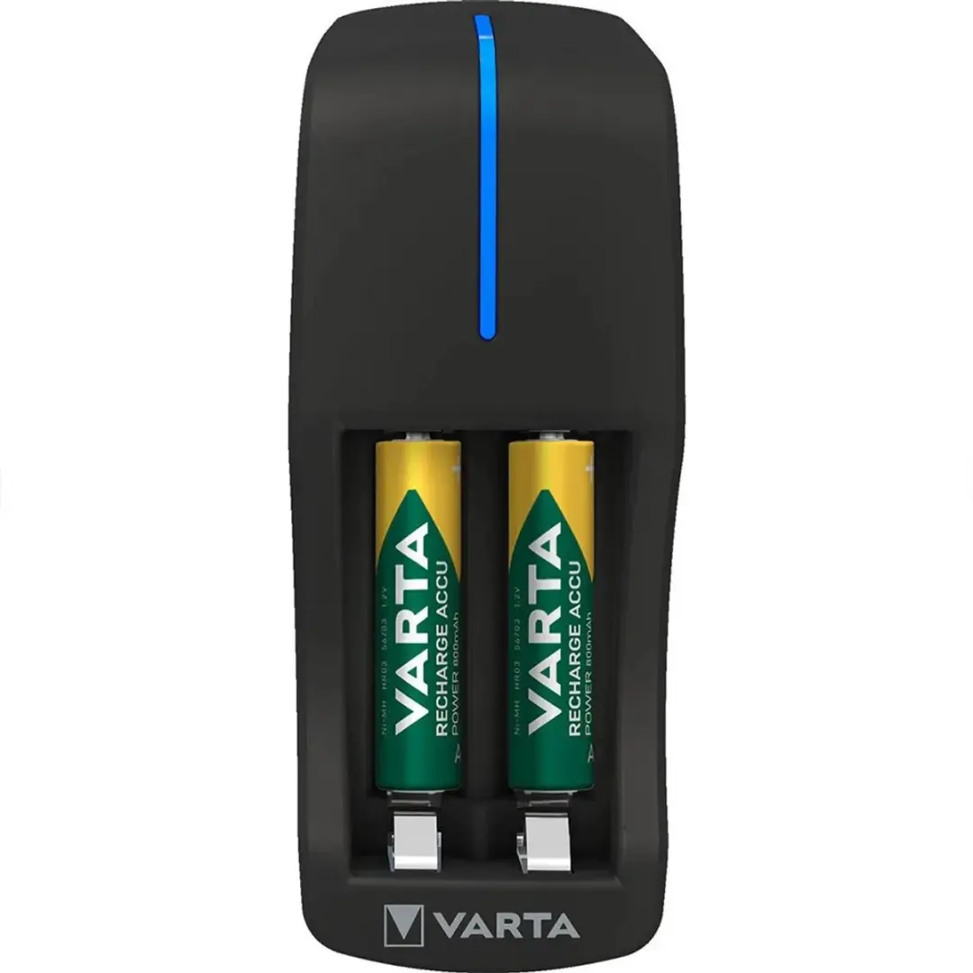 Varta Easy Mini Charger AA/AAA Batterijenlader - Zwart
