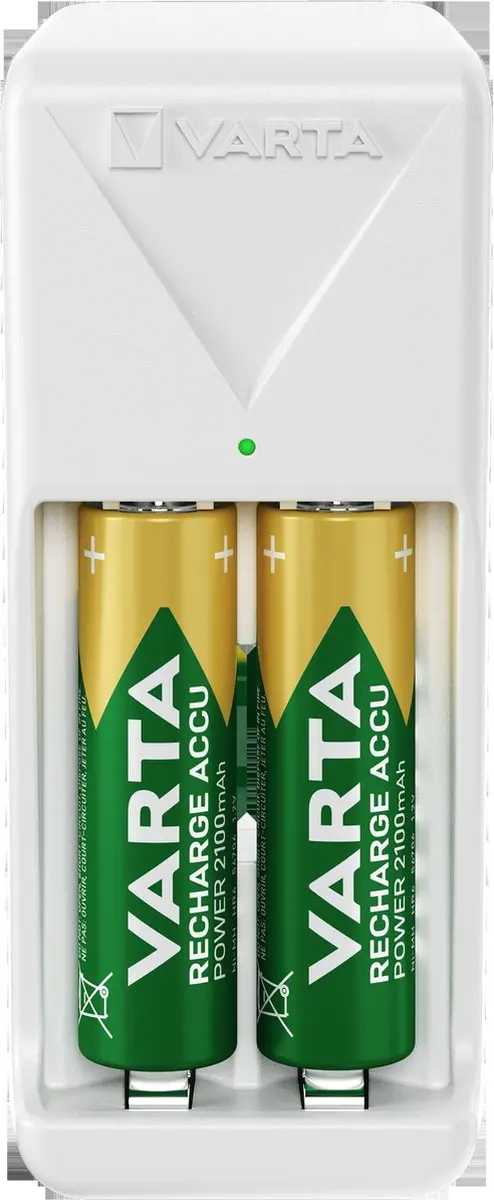 Varta Easy Mini Charger AA/AAA Batterijenlader - Zwart