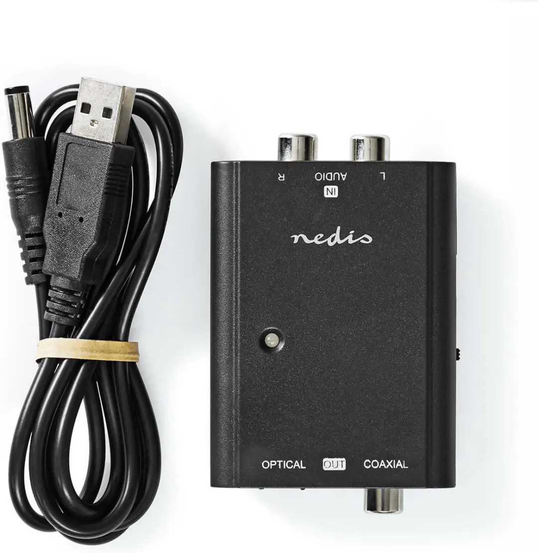 Nedis Digitale Audioconverter ACON2508BK - Zwart