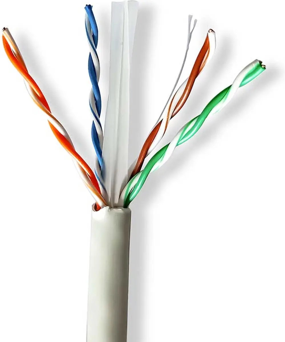 Nedis CAT6 Netwerkkabel Rol 305m - Grijs