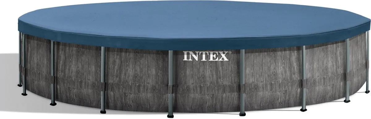 Intex Baltik 24311 Zwembad met frame 549cm - 24.311l - Blauw/Grijs
