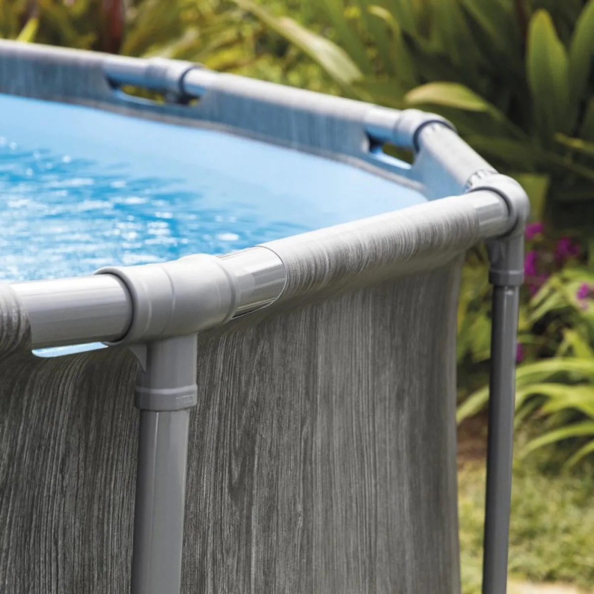 Intex Baltik 24311 Zwembad met frame 549cm - 24.311l - Blauw/Grijs