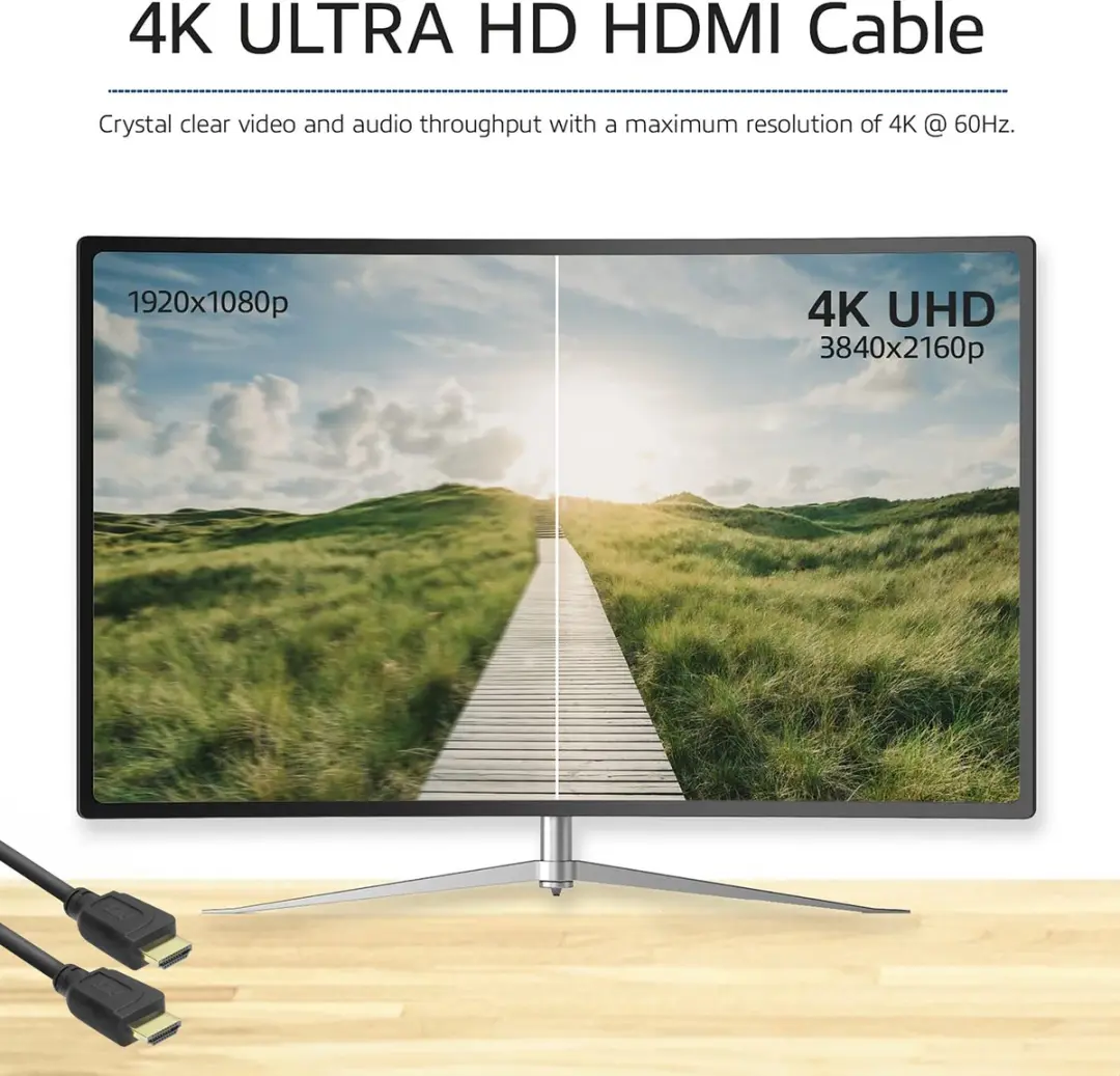 ACT HDMI Kabel 0,5m AK3941 - Zwart