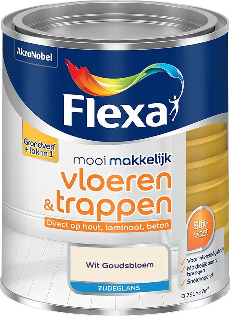 Flexa Mengverf Wit Goudsbloem 750ml