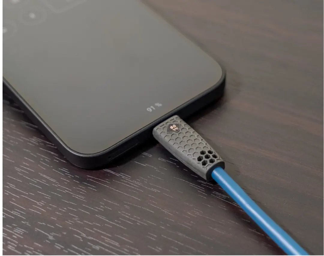 Oehlbach D1C9578 USB-C naar USB-A Kabel 1m - Petrol