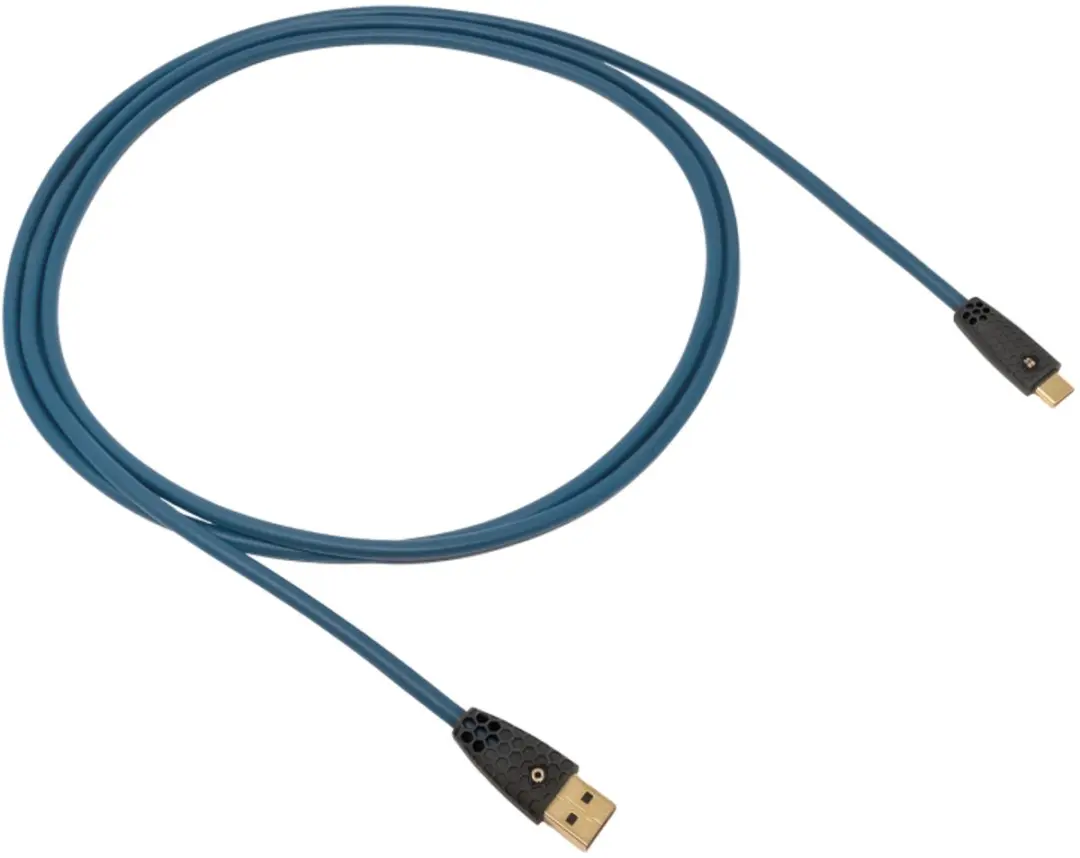 Oehlbach D1C9578 USB-C naar USB-A Kabel 1m - Petrol