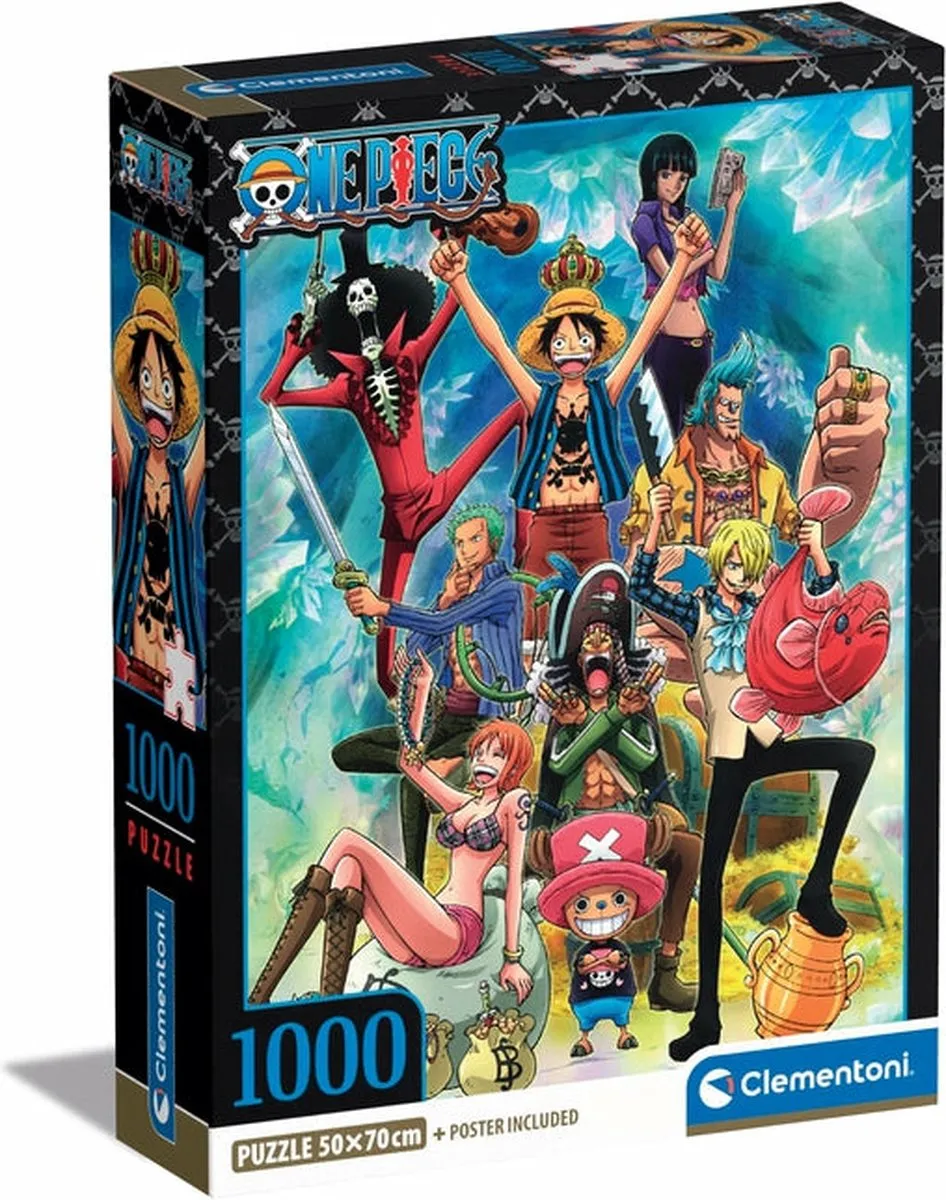 Clementoni One Piece Puzzel 1000 Stuks