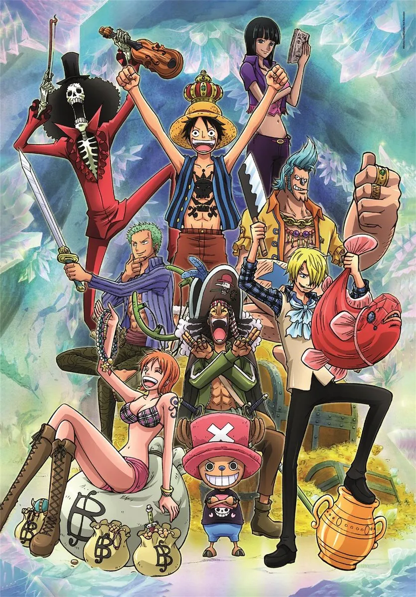 Clementoni One Piece Puzzel 1000 Stuks - High Quality Series - Meerkleurig