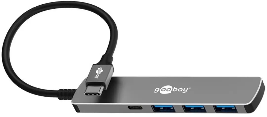 Goobay USB-C Hub 3x USB-A 1x USB-C