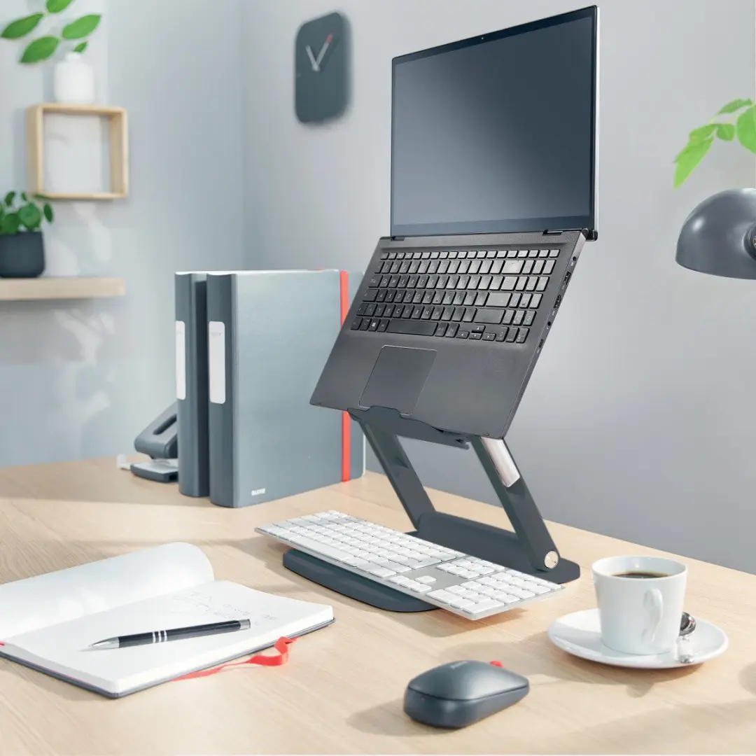 Leitz Ergo Multi-hoek Laptopstandaard 64240089 - 13-15" - Donkergrijs