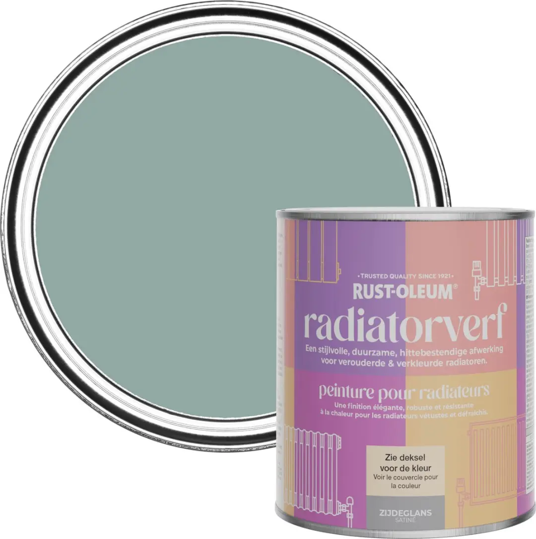 Rust-Oleum Gresham Blauw Radiatorverf 750ml