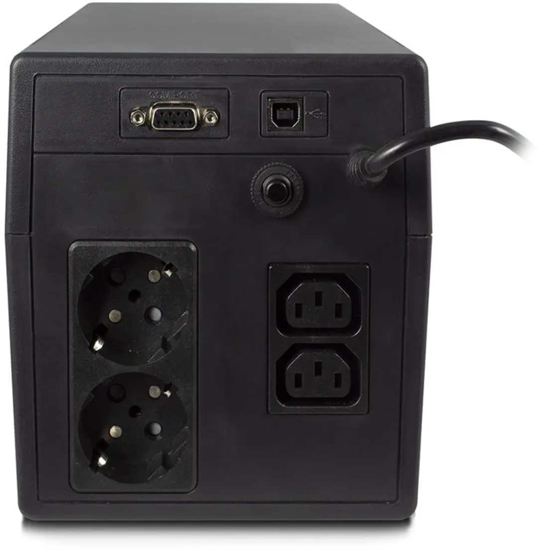 ACT UPS Line-interactive AC2310 1 kVA 600W - Zwart