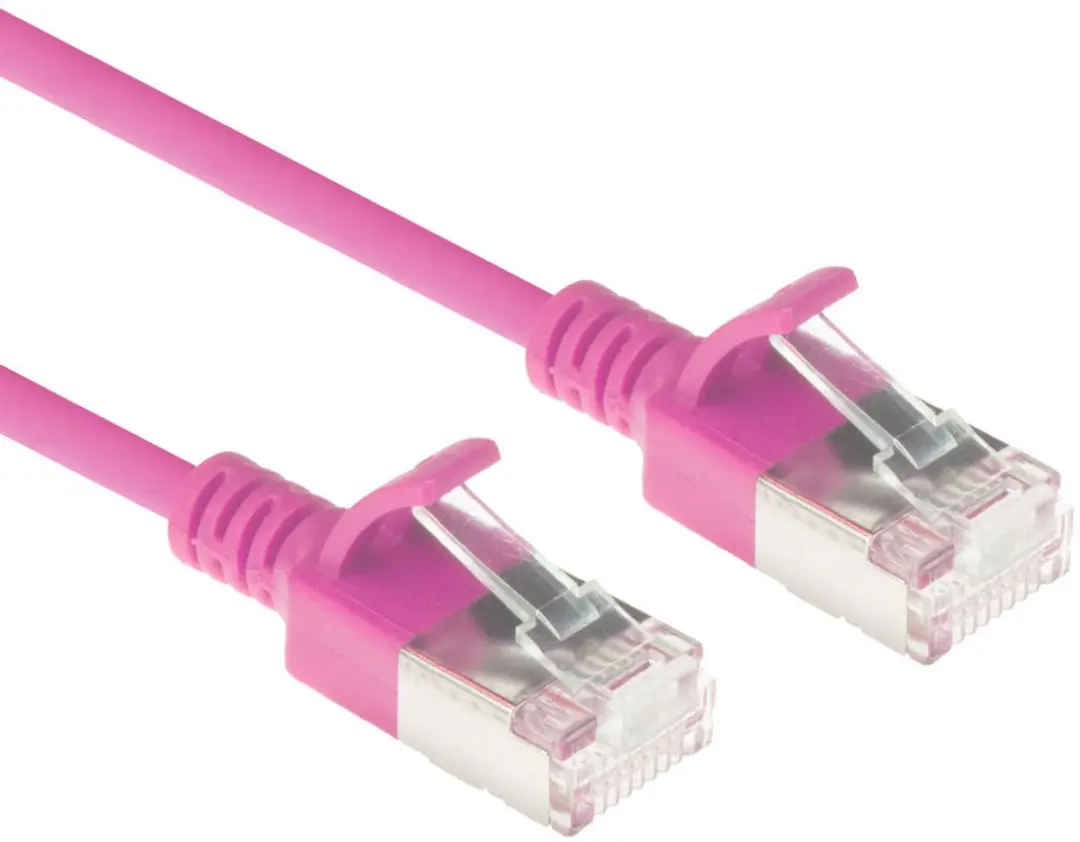 ACT Roze DC7402 Patchkabel CAT6A U/FTP 2m